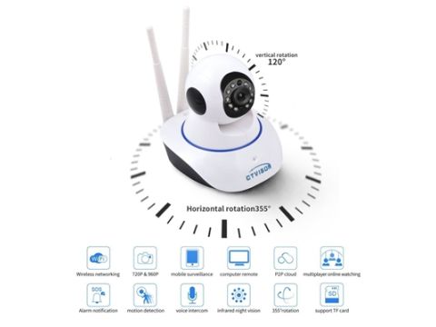 TR Wireless HD IP Wifi CCTV indoor Security Camera