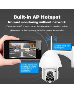 MachSmart® F 1 - 12 MP HD WiFi Wireless IP Camera 