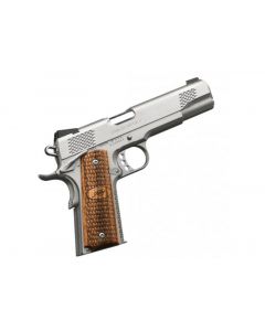 KIMBER STAINLESS RAPTOR II 45ACP 5IN STAINLESS / ZEBRAWOOD 8RD