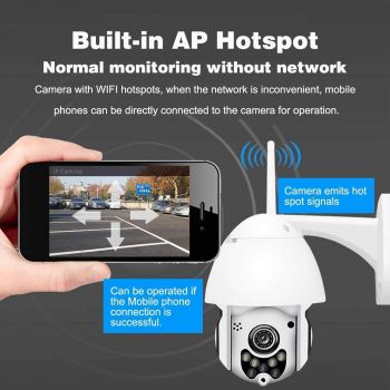 MachSmart® F 1 - 12 MP HD WiFi Wireless IP Camera